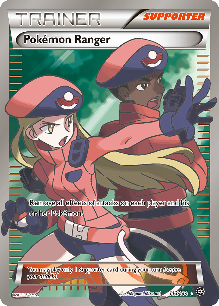 Steam Siege Pokémon Ranger #113/114